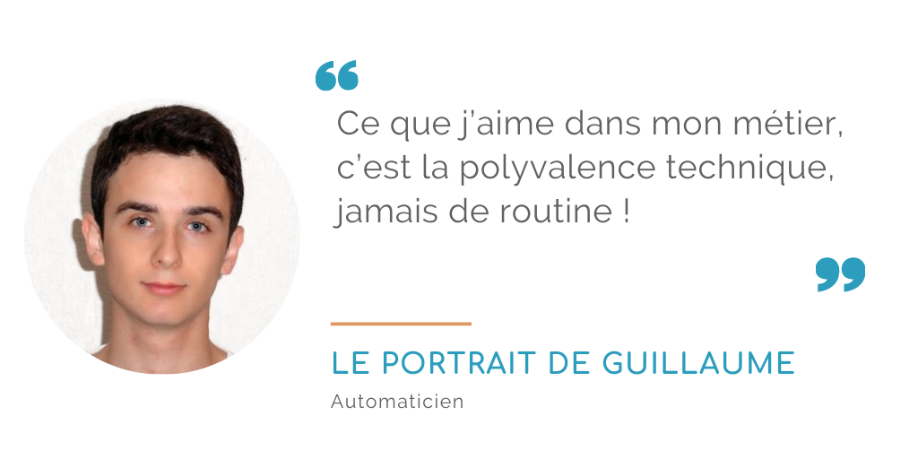 le portrait de Guillaume Automaticien