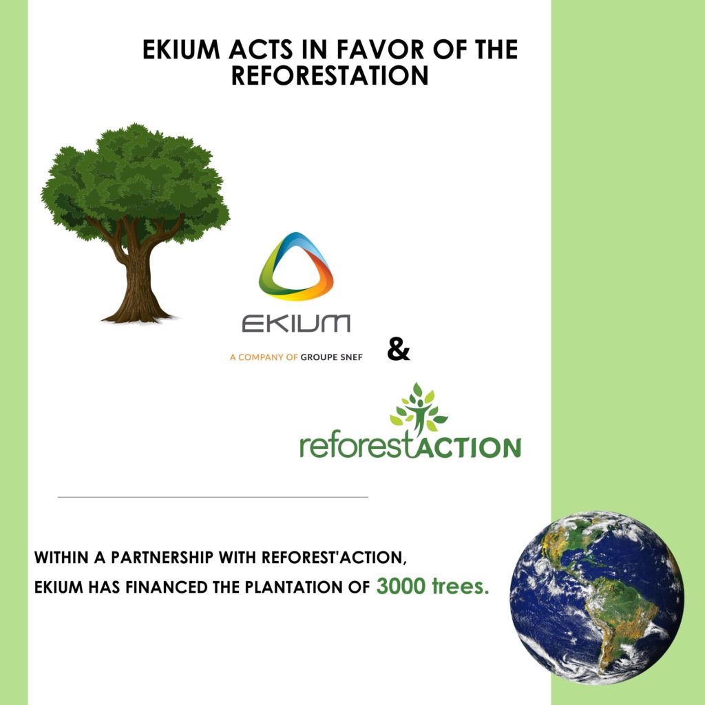 Reforest'Action and Ekium partnership