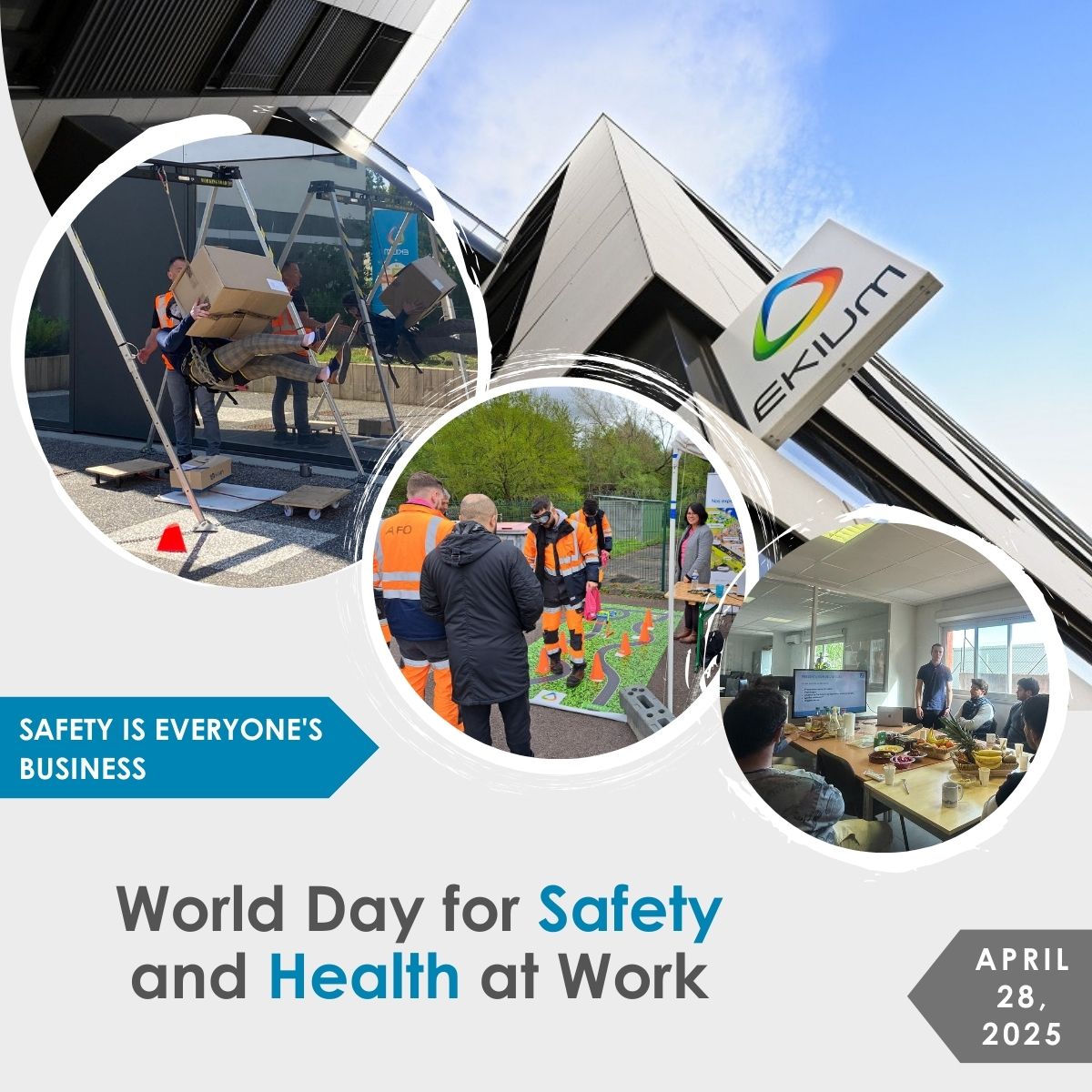 Ekium World day for safety and health at work