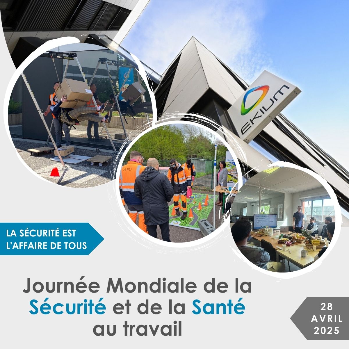 Ekium journée mondiale santé & sécurité au travail